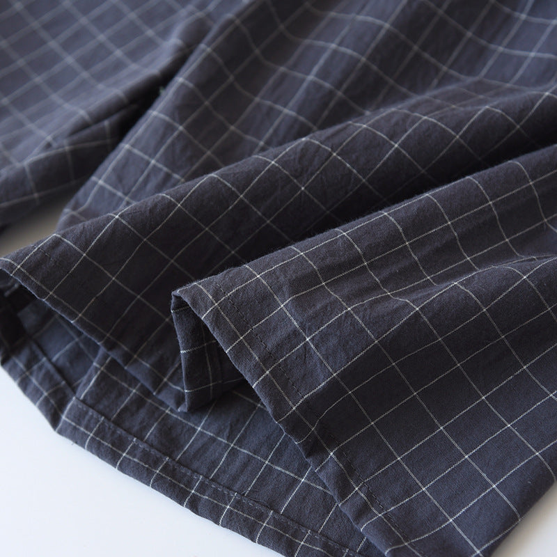 Single Check Pair Nightdress Set Size M, L, XL