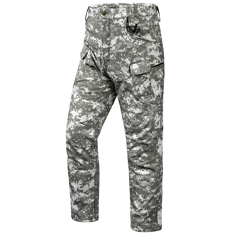 Fleece-lined Warm Casual Ultra-thick Hiking Pant Winter, Size: S - 4XL