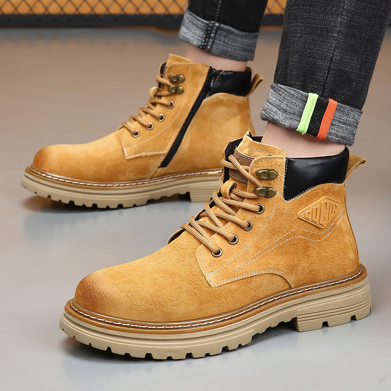 Retro Desert Boots For Men