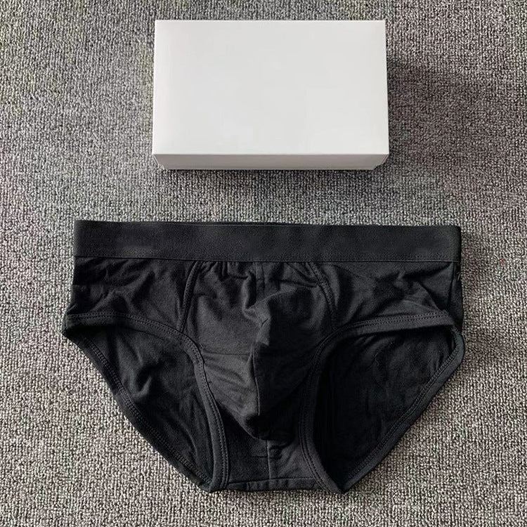 Men's Cotton Boxer Briefs Plus-Size Breathable Underwear For Sports