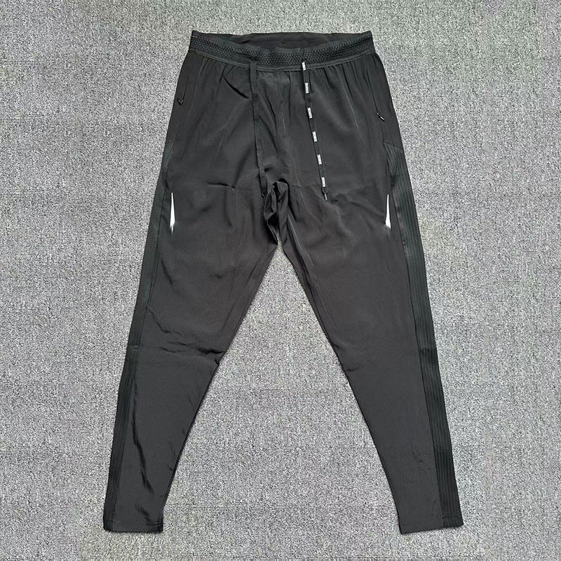 Sports Training Leggings With Long Spliced Panels Quick-drying Fabric Ultra-energetic For Outdoor Activities Size S - XXL