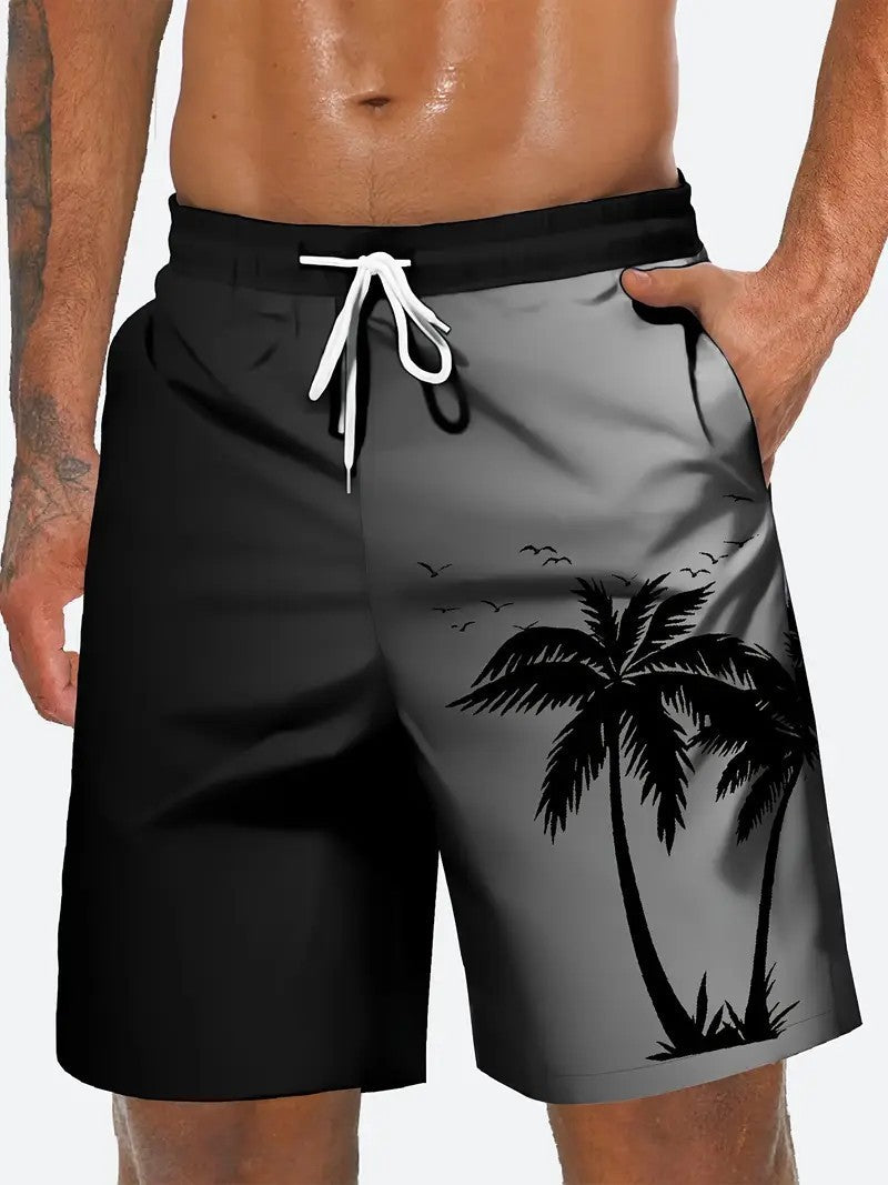 Fashion Printed Casual Men's Beach Shorts