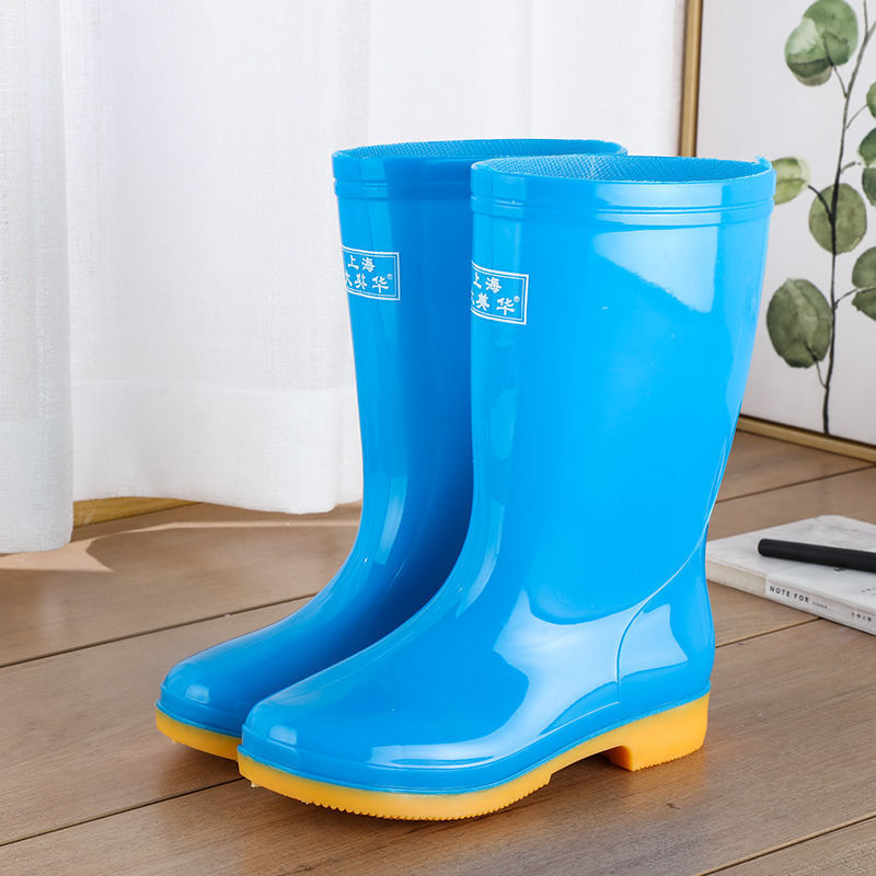 Wool Cotton Warm Non-slip Rain Boots Size: 36-41