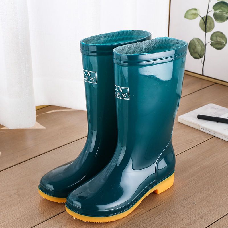 Wool Cotton Warm Non-slip Rain Boots Size: 36-41