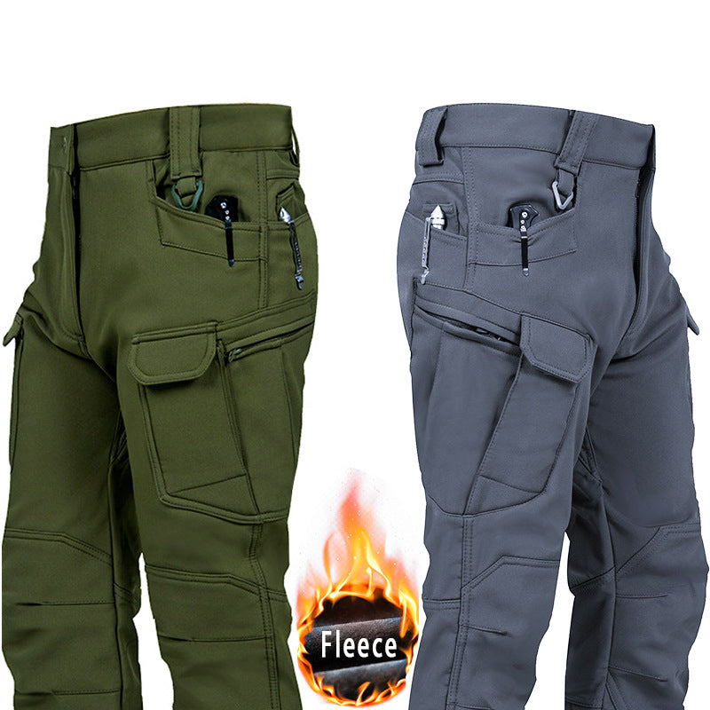 Fleece-lined Warm Casual Ultra-thick Hiking Pant Winter, Size: S - 4XL