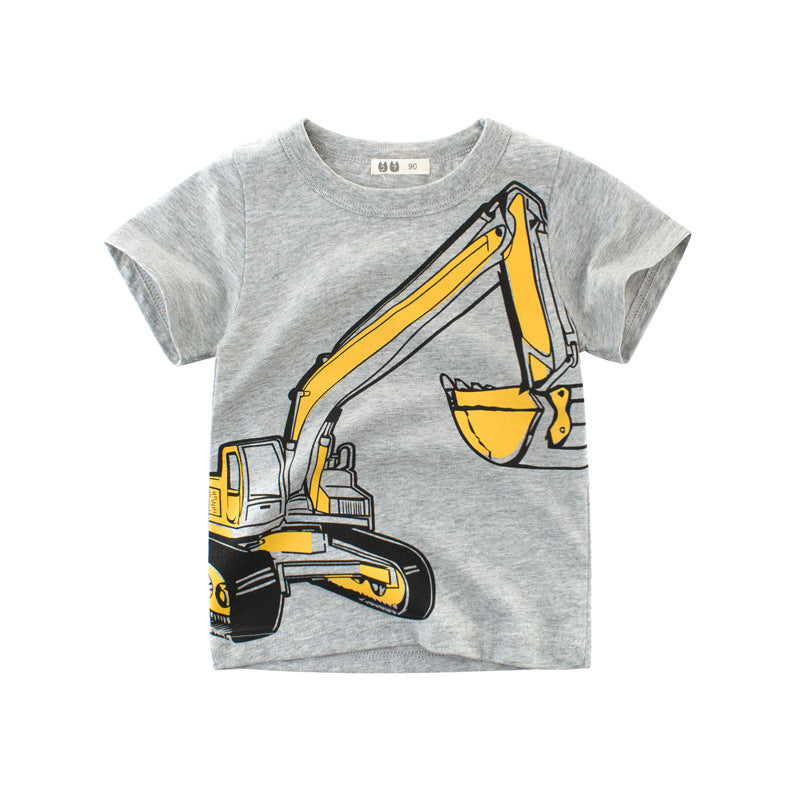 Children's Wear Summer New Boys T-shirt, Short Sleeve Children''s Clothing, Baby Clothing, A Ready-to-be Factory Direct Selling