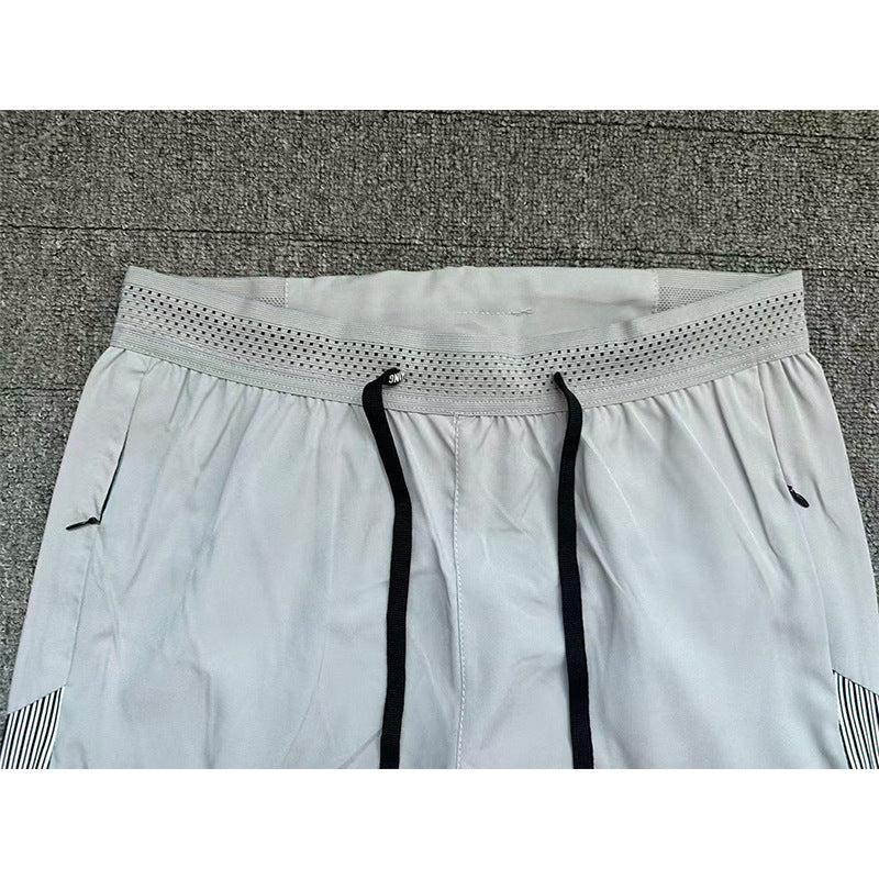 Sports Training Leggings With Long Spliced Panels Quick-drying Fabric Ultra-energetic For Outdoor Activities Size S - XXL
