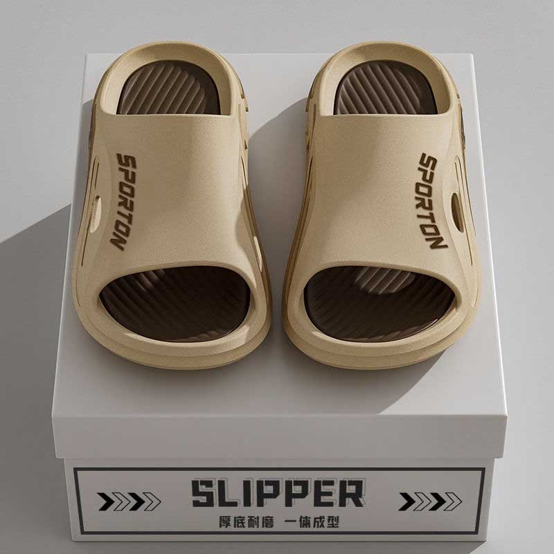 Fashionable Thick-soled Home Non-slip Slip-on Slippers