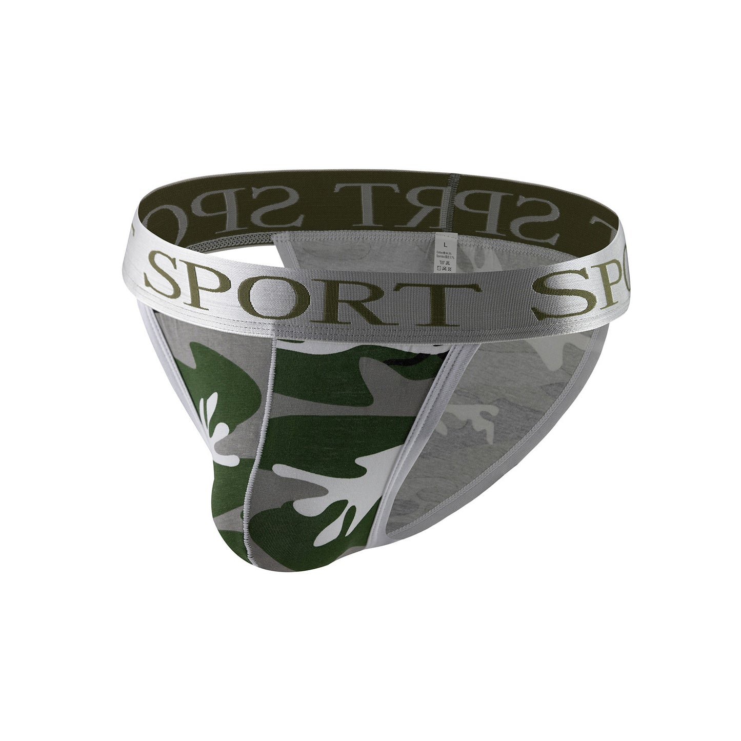 Men's T-shaped Underwear Pure Cotton Sports Loose Breathable