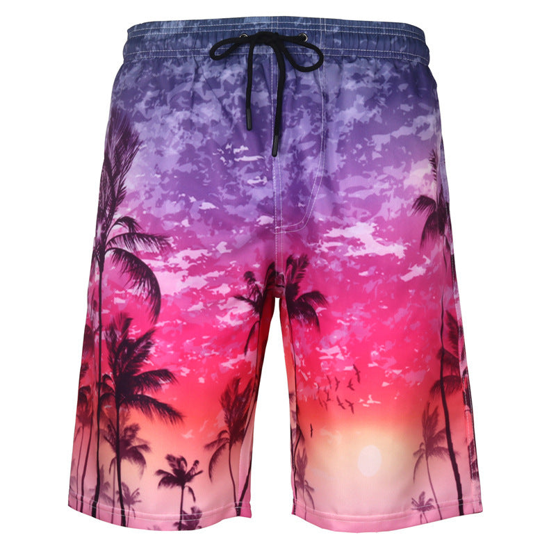 Men's Beach Pants Casual Shorts Octopus Amazon Sizes: S to 6XL