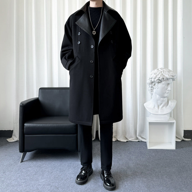 Youth Stylish Men's Handsome Versatile Trench Coat