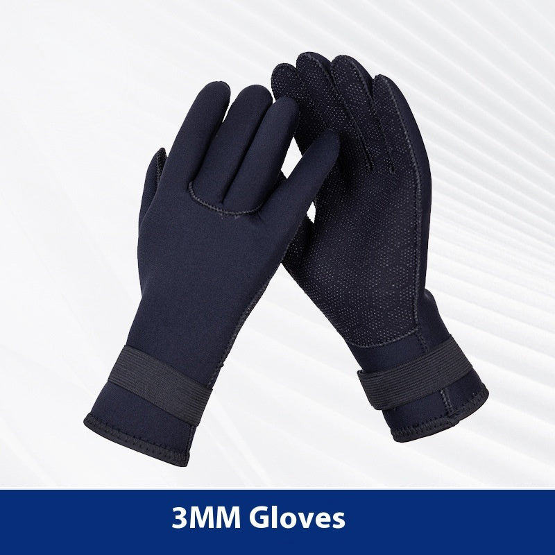 5MM Professional Diving Mittens Swimming Surfing Cold-proof