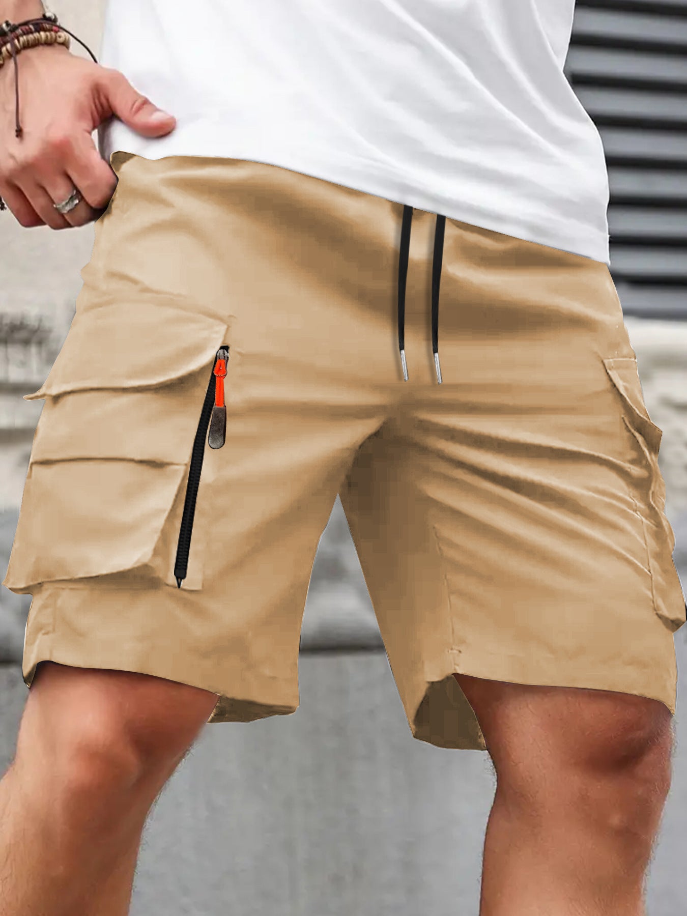 Cargo Shorts Summer Loose Sport Shorts Men Lightweight Size: S - 3XL