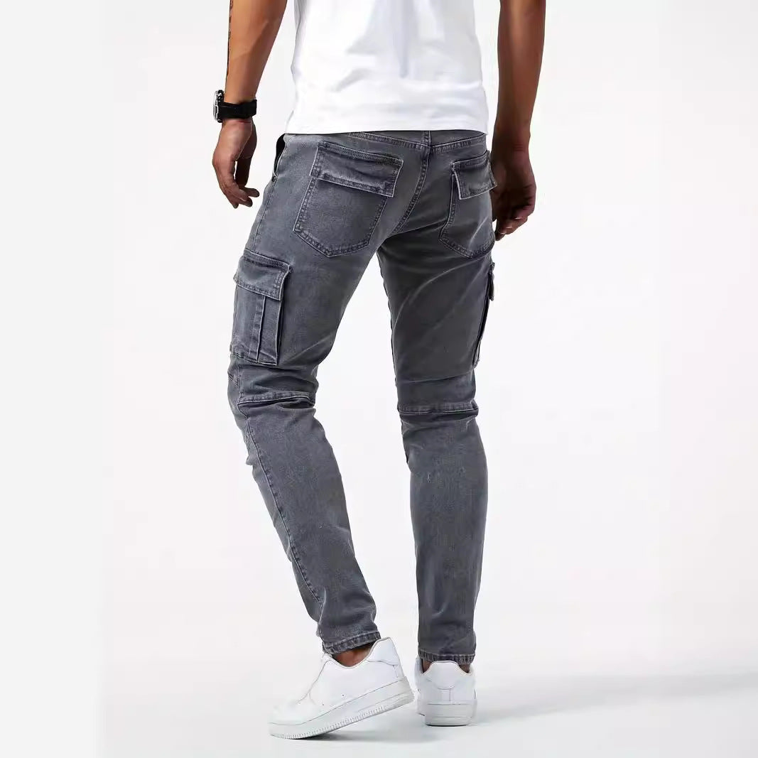 Men's Side Pocket Skinny Jeans