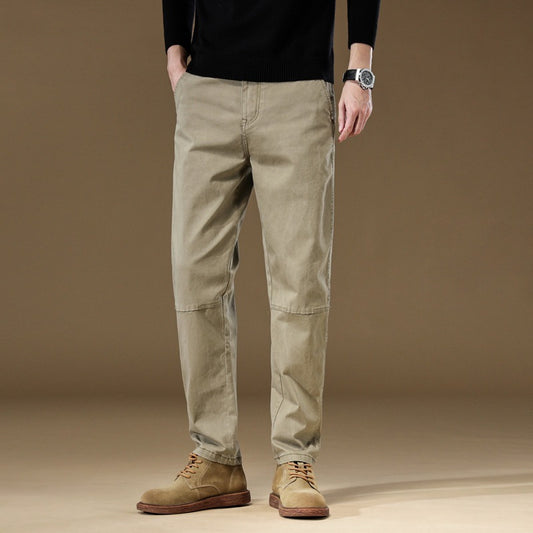 Casual Retro All-matching Pants Male