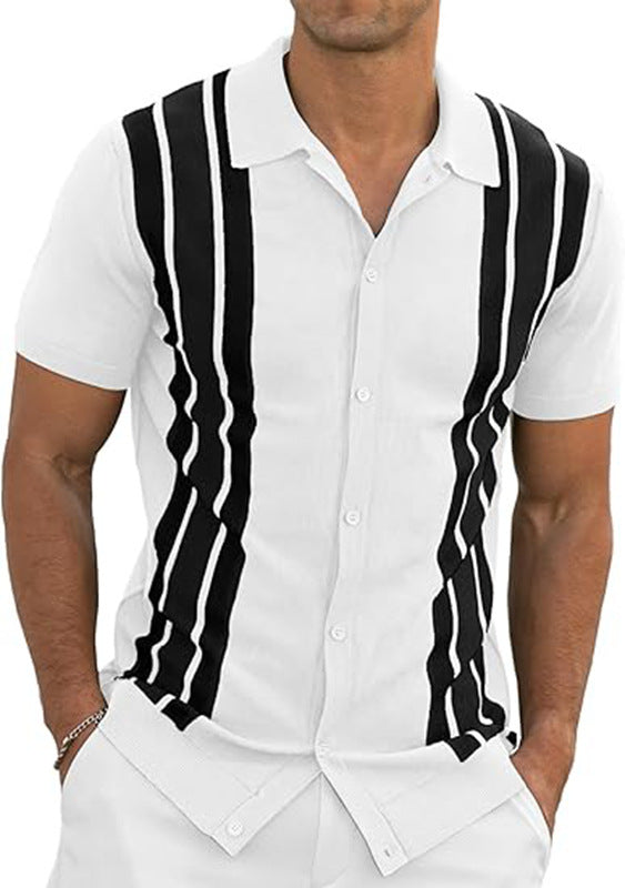 Summer New High-grade Short-sleeved Shirt For Men Size: S,M,L,XL,2XL,3XL,4XL,5XL,6XL