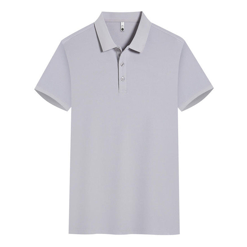 Work Clothes Lapel Short Sleeve