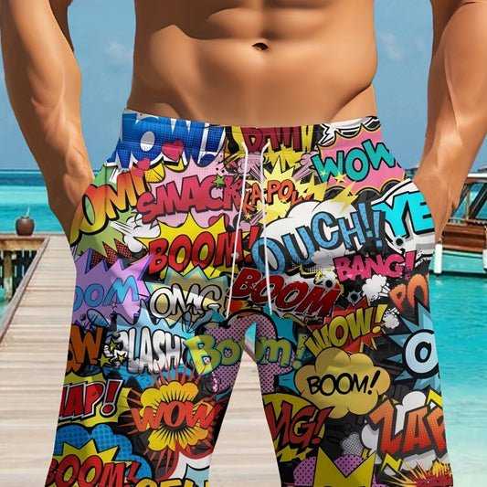 Summer 2025 Men's Pants Breathable Simple Trendy Fashion New
