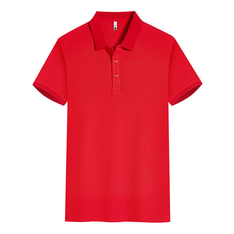 Work Clothes Lapel Short Sleeve