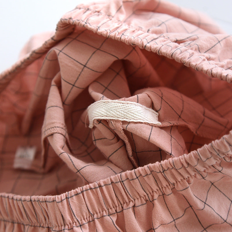 Single Check Pair Nightdress Set Size M, L, XL