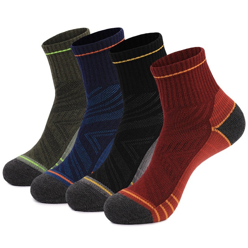 Men's Socks Wool Outdoor Non-slip Wear-resistant Sweat-absorbent Breathable