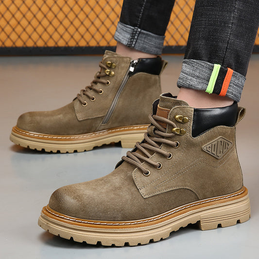Retro Desert Boots For Men