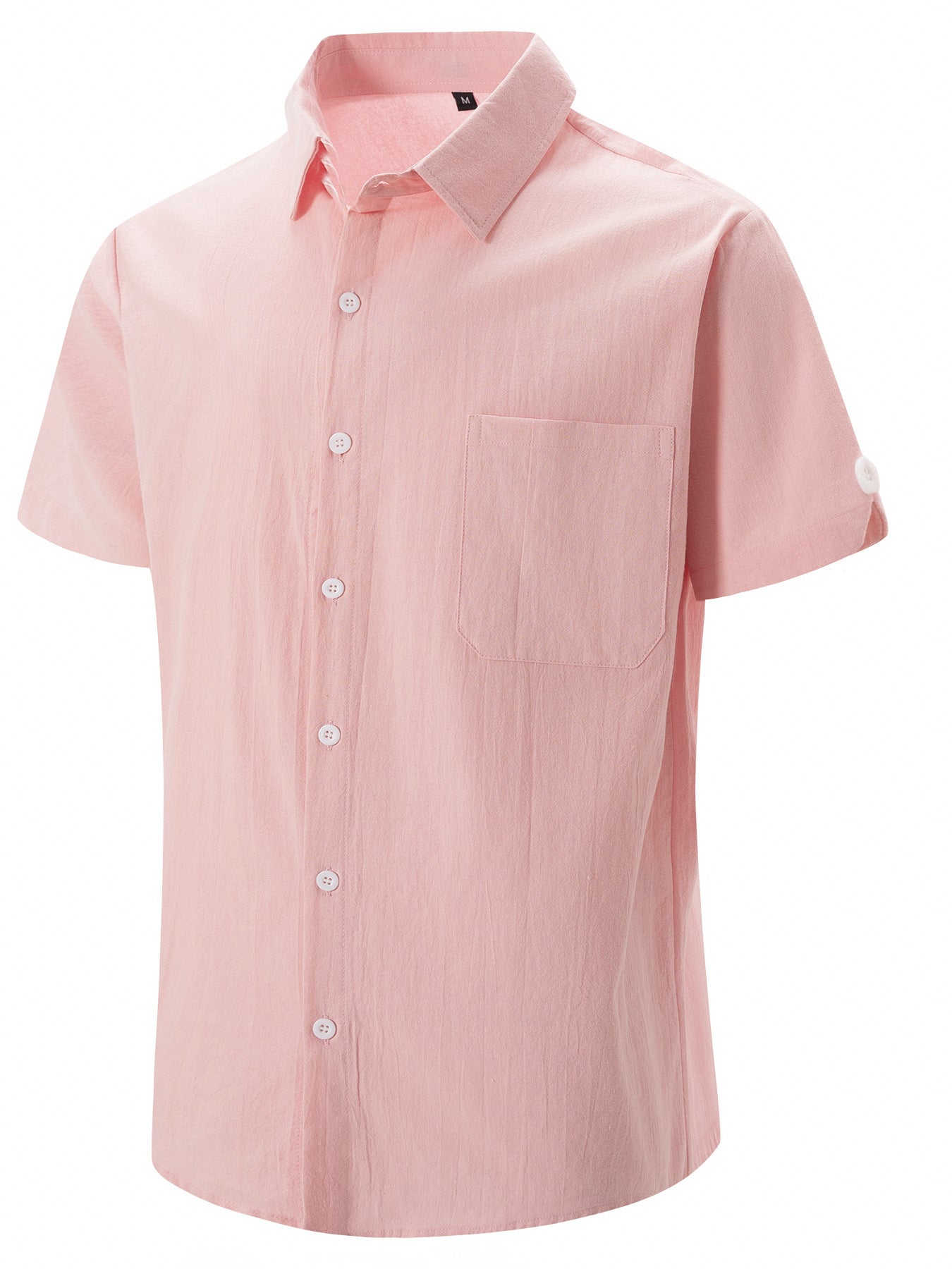 Young Men's Casual Short-sleeved Shirt