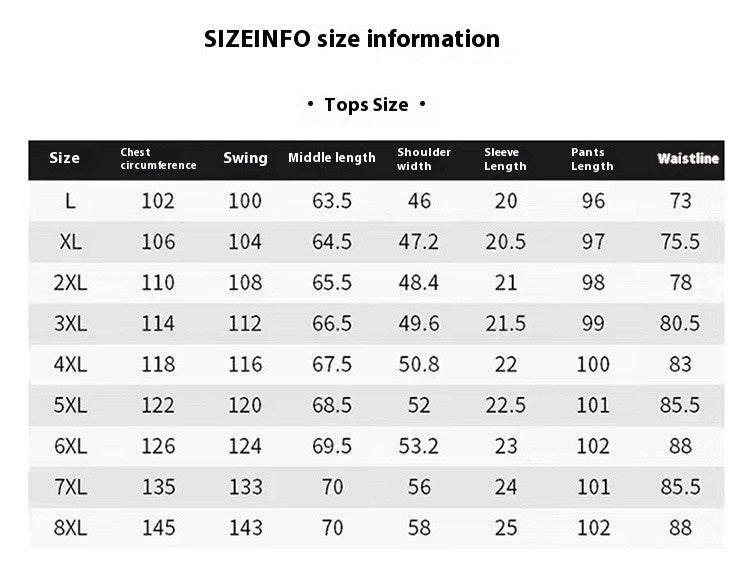 Men's National Style Cotton And Linen Casual Shorts Short Sleeve Two-piece Set Size L - 8XL