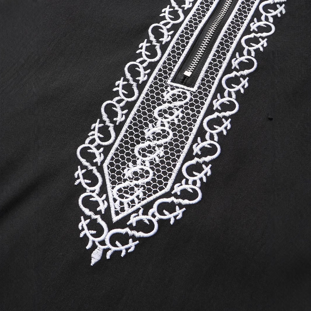 New Men's Loose Hooded Robe