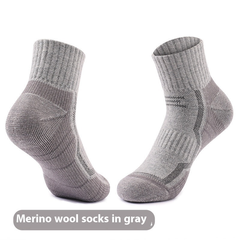 Men's Socks Wool Outdoor Non-slip Wear-resistant Sweat-absorbent Breathable
