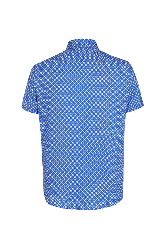 Men's Checkered Fashion Classic Diamond-shaped Small Checkered Lining Size S - 3XL