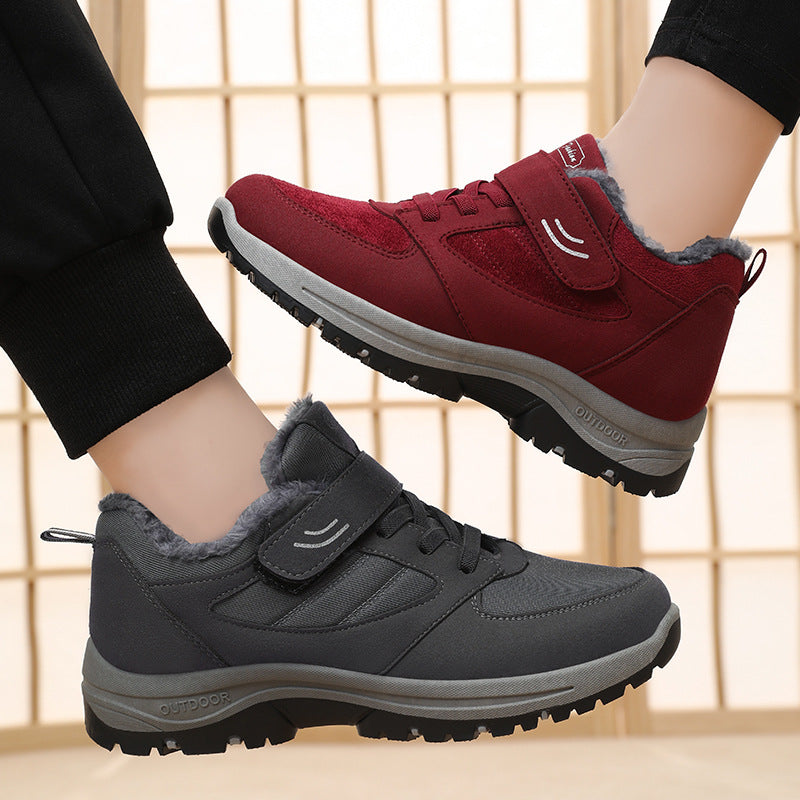 Winter Warm Walking Shoes Cotton Boots Men