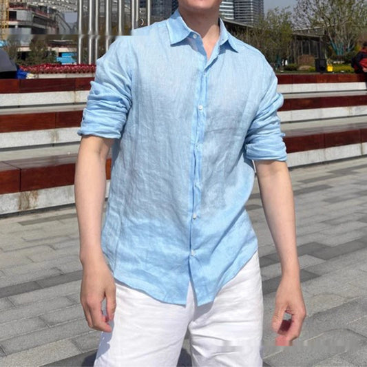 Men's Spring Long Sleeve Shirt