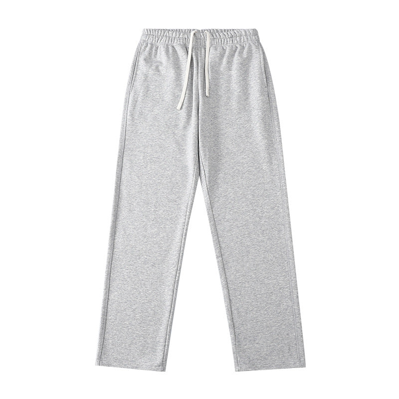 Loose Straight-leg Ankle-cuff Track Pants Size S - XXXL