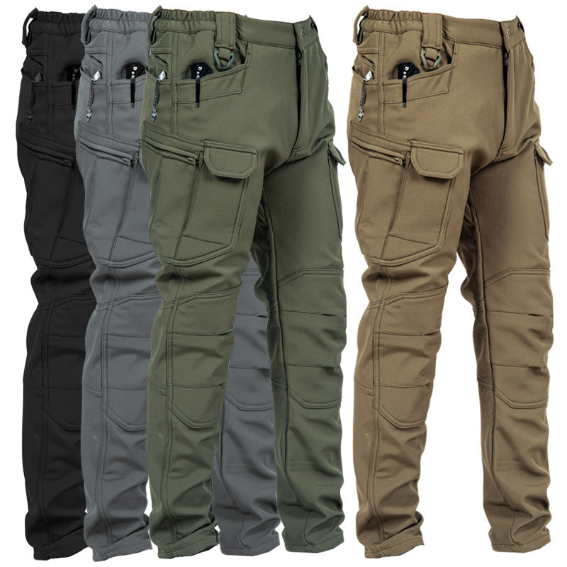 Fleece-lined Warm Casual Ultra-thick Hiking Pant Winter, Size: S - 4XL