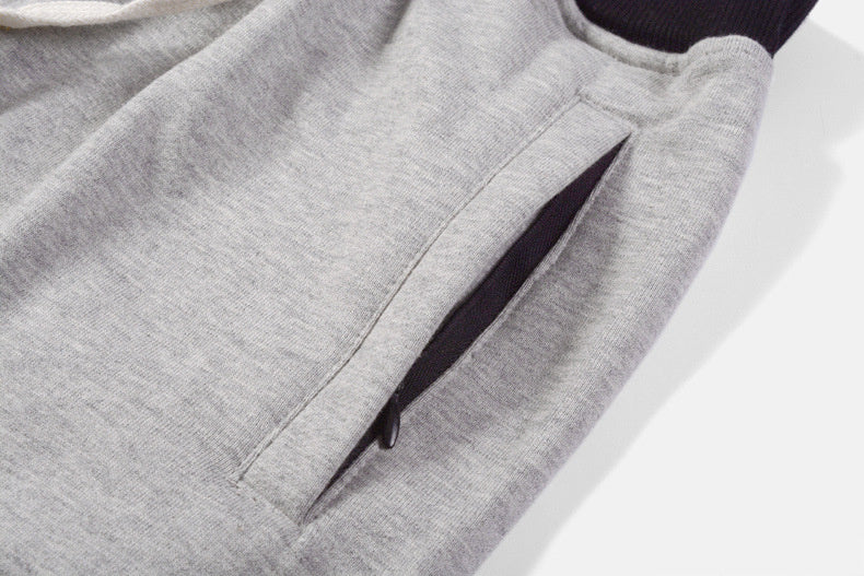 High Street Style Plain Loose Edge Invisible Zipper Shorts