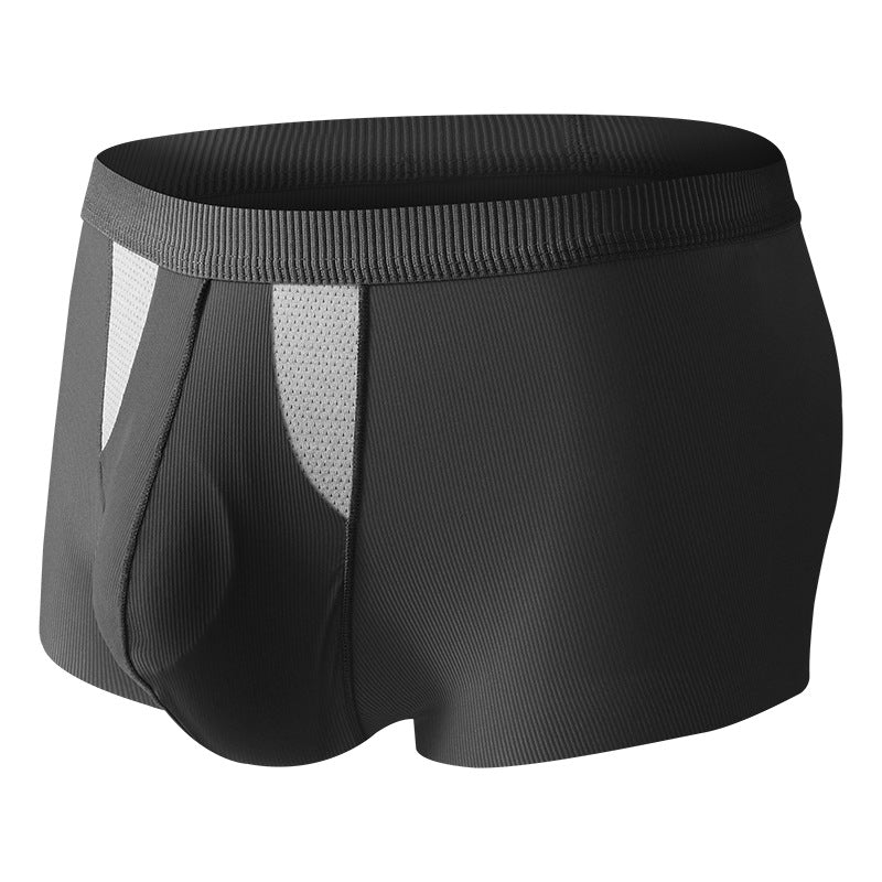 Ice Silk Underwear Double-layer Hole Bag Dry Wet Separation
