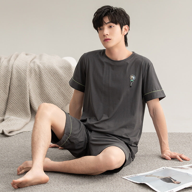 Cotton Pajamas New Boys Casual Homewear Two-piece Suit