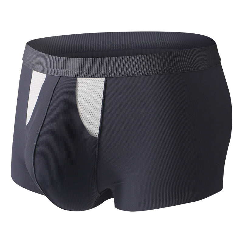 Ice Silk Underwear Double-layer Hole Bag Dry Wet Separation