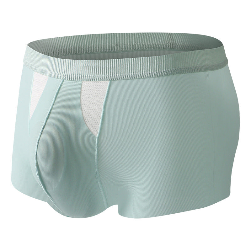 Ice Silk Underwear Double-layer Hole Bag Dry Wet Separation