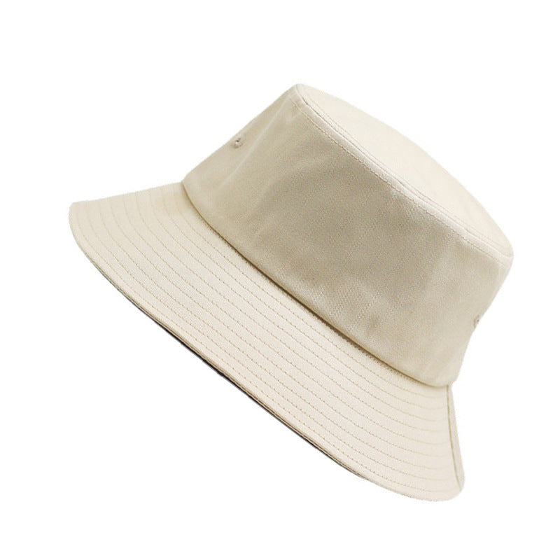 All-match Sunscreen Fisherman Hat With Windproof Rope With Large Brim Size: M, L, XL