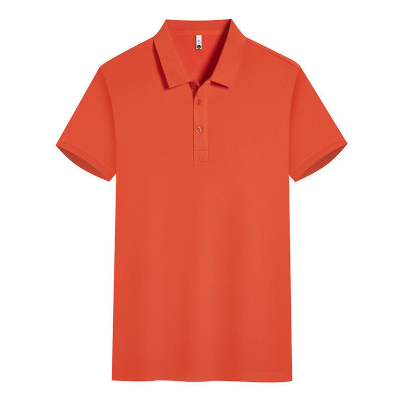 Work Clothes Lapel Short Sleeve