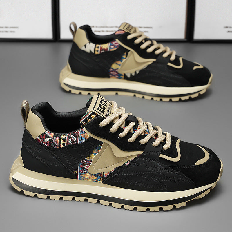 Trendy Casual Versatile Chunky-soled Non-slip Sneakers