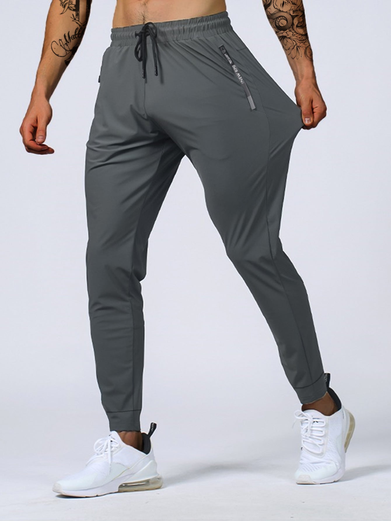 Men's Jogging Sports Pants Yoga Gym Training Casual Pants Size L - 7XL