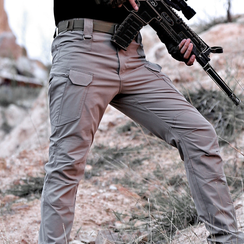 Men's Loose Quick-drying Stretch Camouflage Cargo Pants Size: S - XXXL