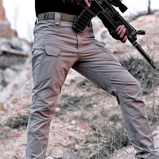 Men's Loose Quick-drying Stretch Camouflage Cargo Pants Size: S - XXXL