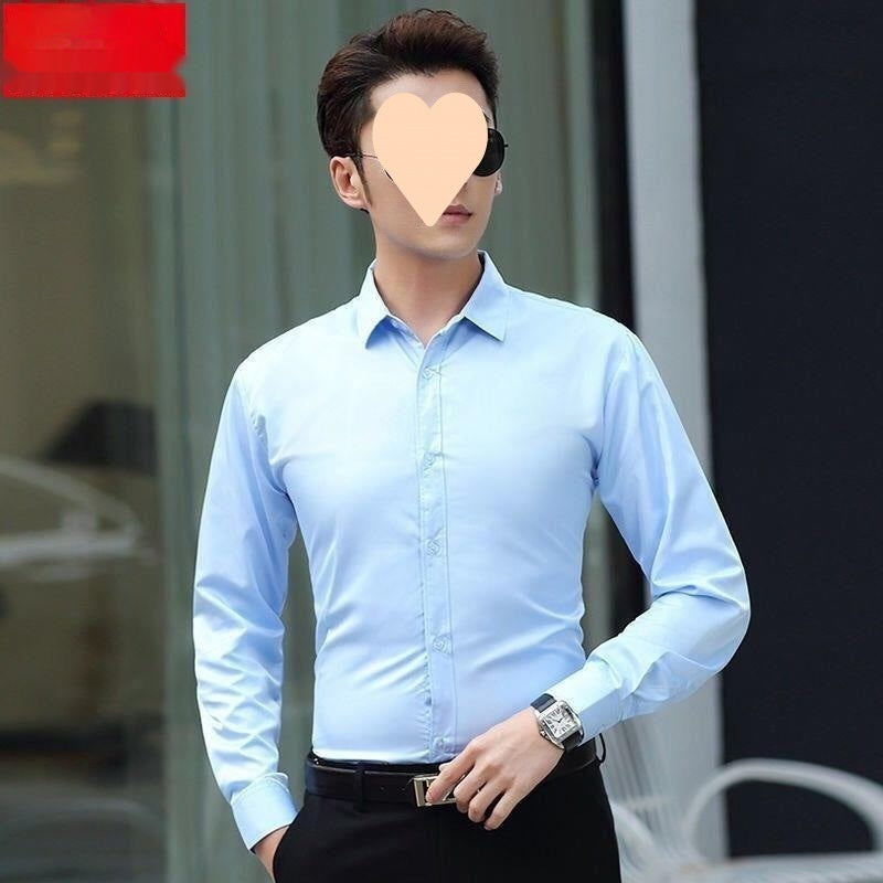 New Business Men's Casual Shirt Size XXS XS S M L XL 2XL 3XL 4XL 5XL