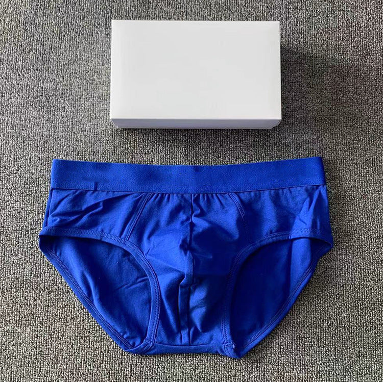 Men's Cotton Boxer Briefs Plus-Size Breathable Underwear For Sports