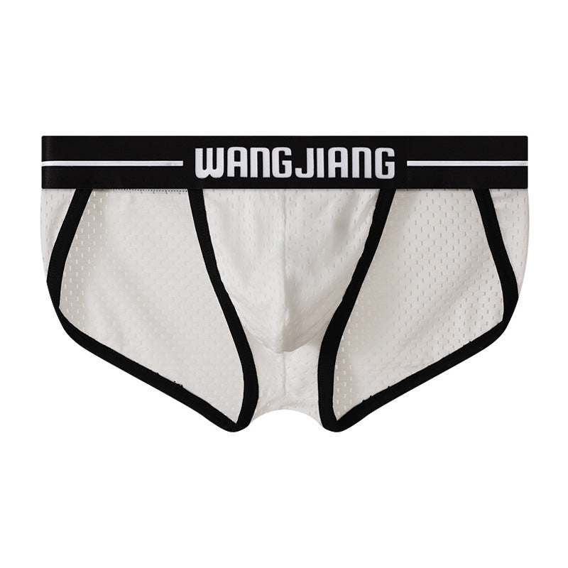 Mesh Breathable Ice Silk Men's Triangle Underwear