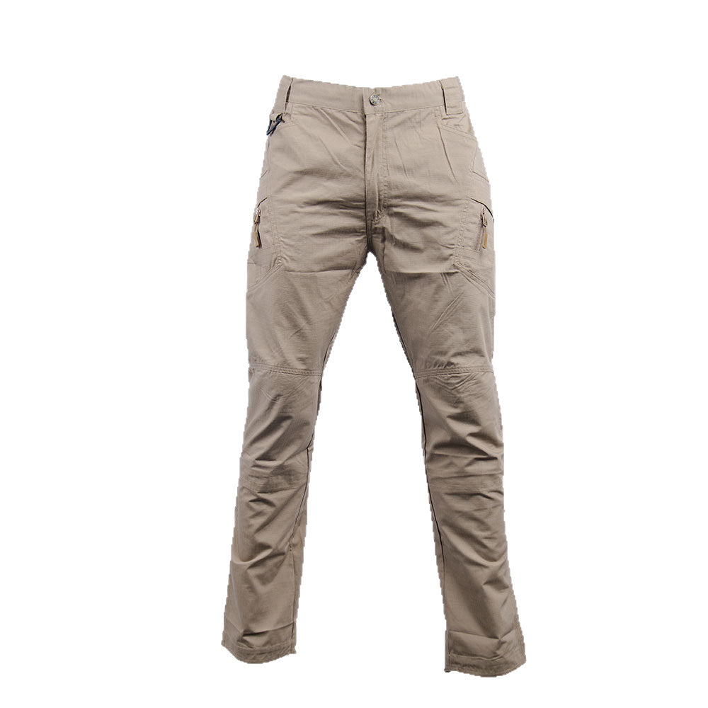 Men's Breathable Scratch-resistant Outdoor Multi-pocket Straight Cargo Trousers Size: XS - 2XL